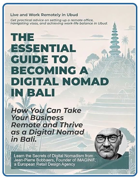 Jean-Pierre Bobbaers book cover The Essential Guide to Becoming a Digital Nomad in Bali